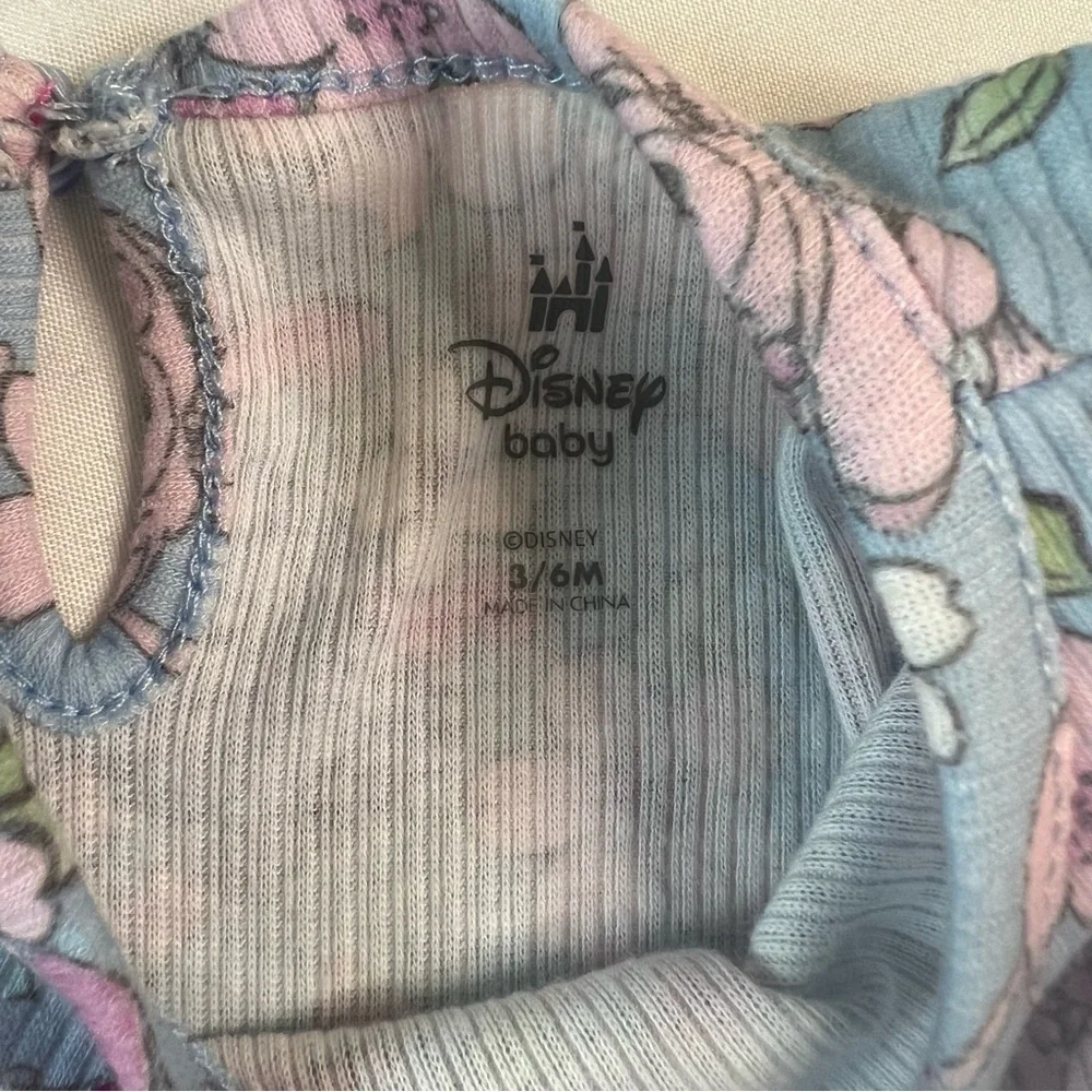 Disney Baby Tutu Onesie Dress Bundle Winnie the Pooh & Stitch Tulle 0-6 Months